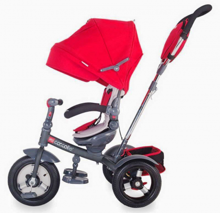 Tricicleta multifunctionala COCCOLLE Giro Plus rosu [1]