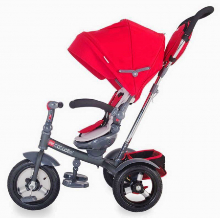 Tricicleta multifunctionala COCCOLLE Giro Plus rosu [2]