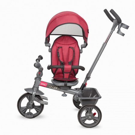 Tricicleta multifunctionala COCCOLLE Primo Magenta [3]