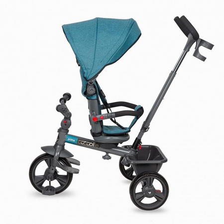 Tricicleta multifunctionala COCCOLLE Primo Turquoise tide [2]