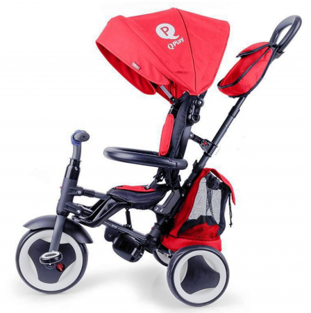 Tricicleta pliabila QPLAY Rito+ rosu [5]