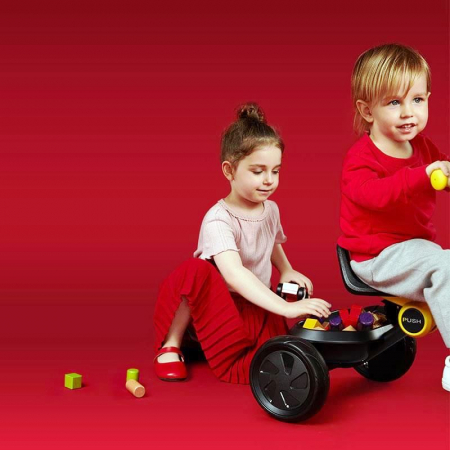 Tricicleta QPLAY Ant gri [3]