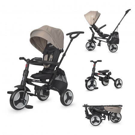 TRICICLETE COPII - Tricicleta ultrapliabila COCCOLLE Spectra Greystone
