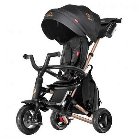TRICICLETE COPII - Tricicleta ultrapliabila QPLAY Nova Gold Air LE