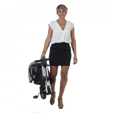 Tricicleta ultrapliabila Qplay Nova gri [6]