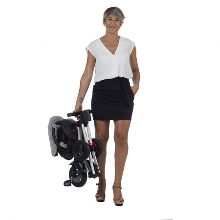 Tricicleta ultrapliabila Qplay Nova gri [8]