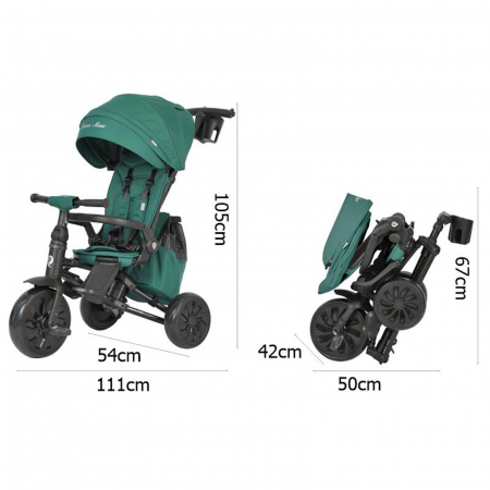 Tricicleta ultrapliabila QPLAY Nova MAX [10]