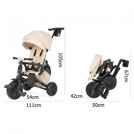 Tricicleta ultrapliabila QPLAY Nova MAX [10]