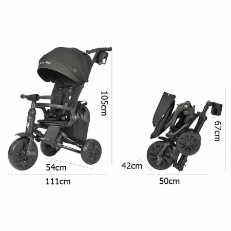 Tricicleta ultrapliabila QPLAY Nova MAX [10]