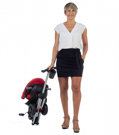 Tricicleta ultrapliabila QPLAY Nova rosu [11]