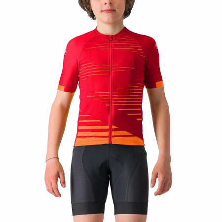 TRICOURI - Tricou ciclism copii CASTELLI Aero Kid
