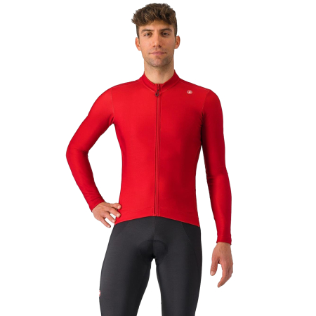 TRICOURI - Tricou ciclism cu maneca lunga CASTELLI Espresso Thermal