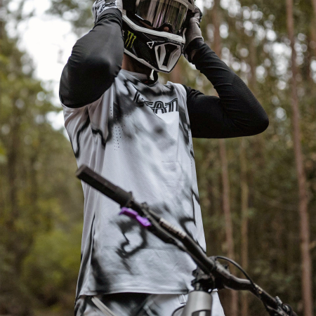 Tricou ciclism maneca lunga LEATT MTB Gravity 8.0 Heatmap [3]