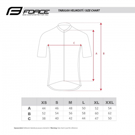 Tricou ciclism maneca scurta dama FORCE Vision [3]