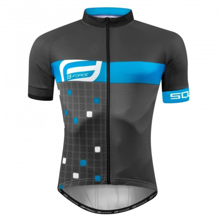 TRICOURI - Tricou ciclism maneca scurta FORCE Square