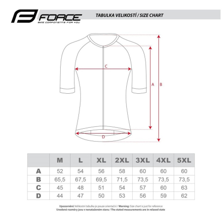 Tricou ciclism maneca scurta FORCE Sway [2]