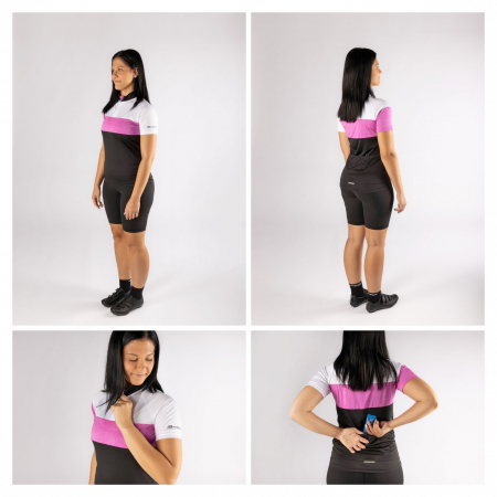 Tricou ciclism maneca scurta FORCE View Lady [2]