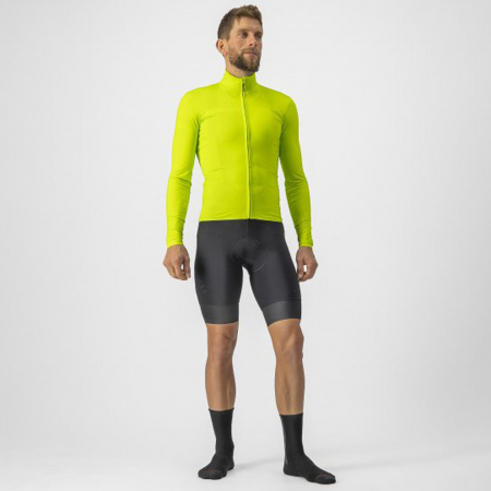 Tricou maneca lunga CASTELLI Pro Thermal Mid LS, galben fluo, marime L [2]