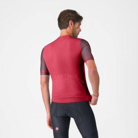 Tricou cu maneca scurta Castelli Prologo Lite 2, pentru barbati, rosu/bordo, L [1]
