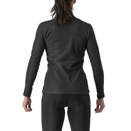 Bluza de corp maneca lunga CASTELLI Cold Days W 2nd Layer, negru [1]
