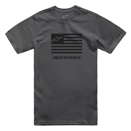 Tricou maneca scurta ALPINESTARS Flag CSF Tee, antracit/negru [2]