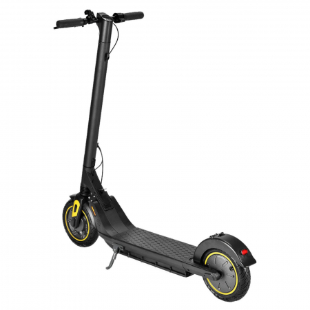 Trotineta electrica PROVISION S19, motor 300W, roata 10", acumulator 10.4Ah, negru/galben [9]