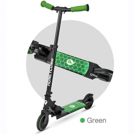 Trotineta LED QPLAY Honeycomb rosu [1]