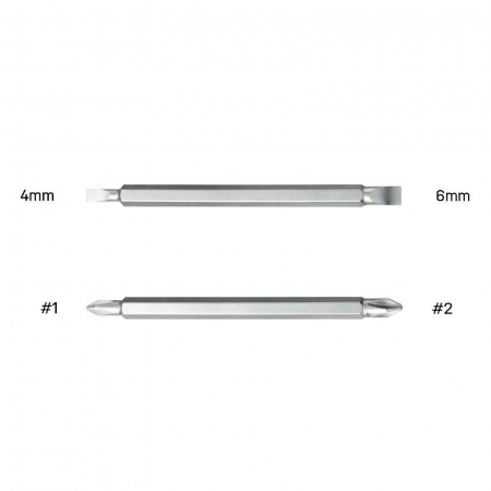 Surubelnita multifunctionala TOPEAK Quad Driver TPS-SP06, 4 functii, negru/argintiu [1]