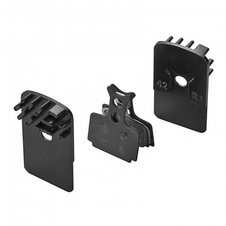 PLACUTE DE FRANA - Placute de frana organice UNION DBP-42C-set cu radiator compatibile frane FORMULA