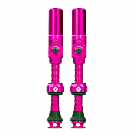 VALVE TUBELESS - Valve tubeless MUC-OFF Big Bore Lite, lungime 60 mm, negru