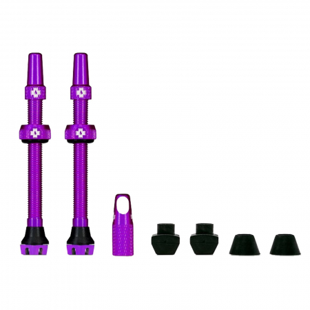 VALVE TUBELESS - Valve tubeless MUC-OFF V2, lungime 44 mm, albastru