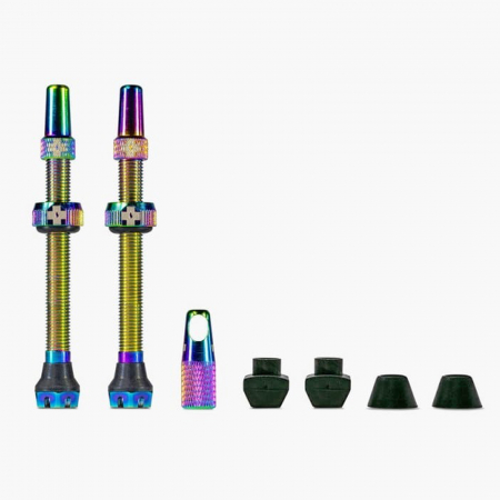 VALVE TUBELESS - Valve tubeless MUC-OFF V2, lungime 44 mm, albastru