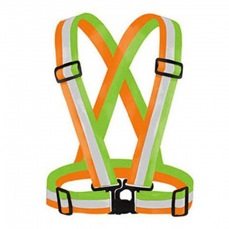 ECHIPAMENT CICLISM - Vesta ciclism reflectorizanta P2R Aurora, marime universala