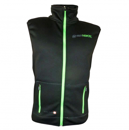 VESTE - Vesta HAVEN Thermotec, marime L, negru/verde