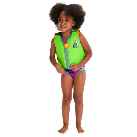 Vesta Inot copii SPEEDO Printer verde/albastru [2]