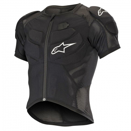 ARMURI - Jacheta protectie cu maneca scurta ALPINESTARS Vector Tech SS, negru