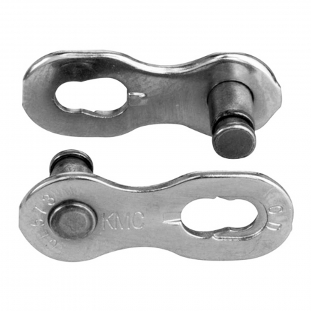 ZALE RAPIDE - Za rapida KMC MissingLink e1/e8 NR EPT Silver, compatibila 1 viteza, argintie