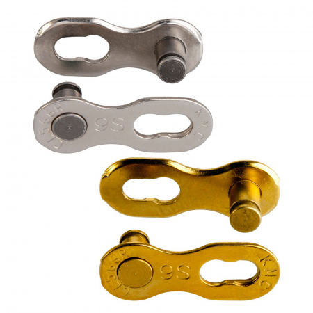 Za rapida KMC X9 Missing Link Cl566R-TI, compatibila 9 viteze, auriu [2]