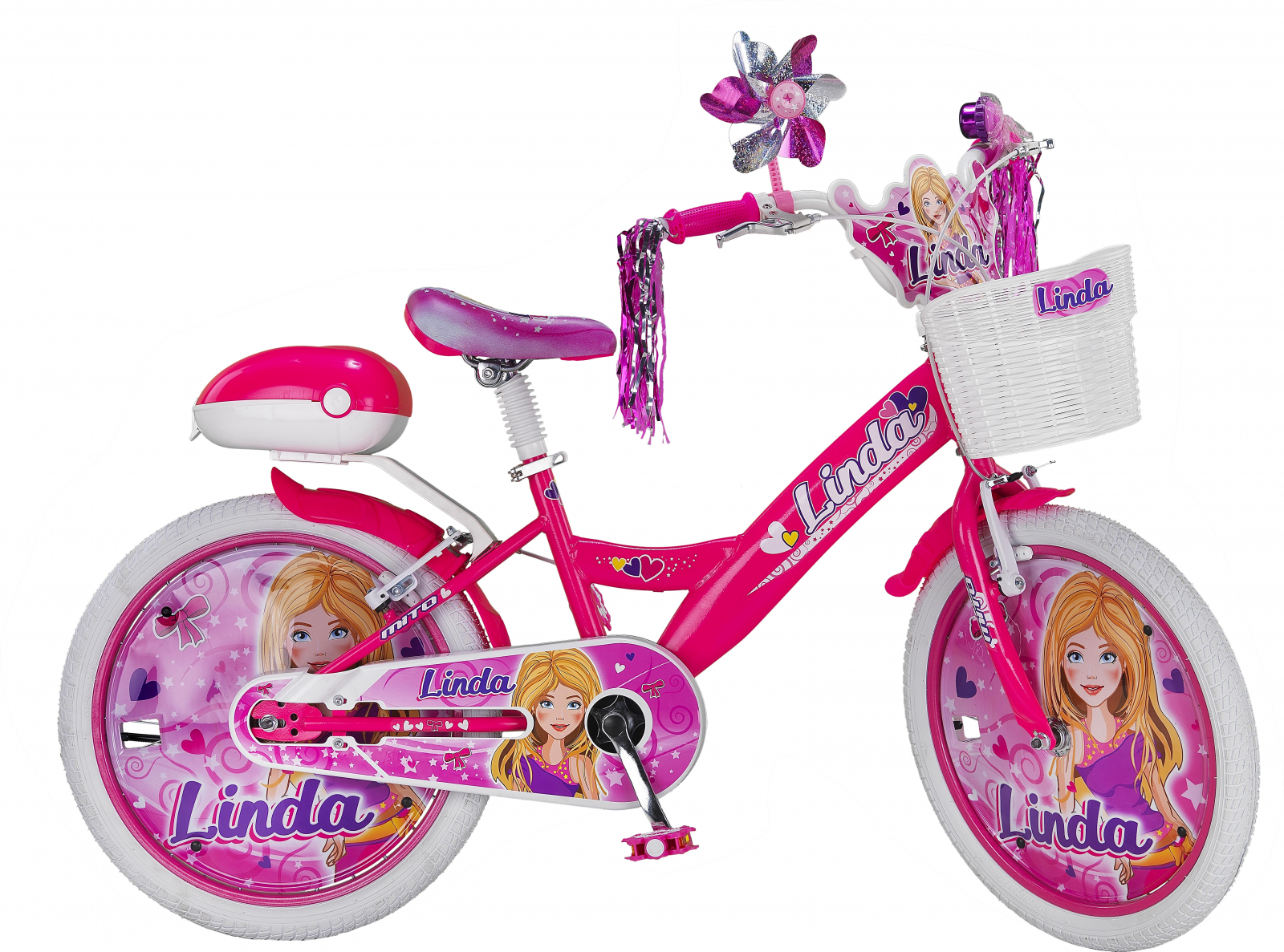 Radioactive mother Store Bicicleta copii 20" MITO Linda, roz, varsta 7-10 ani