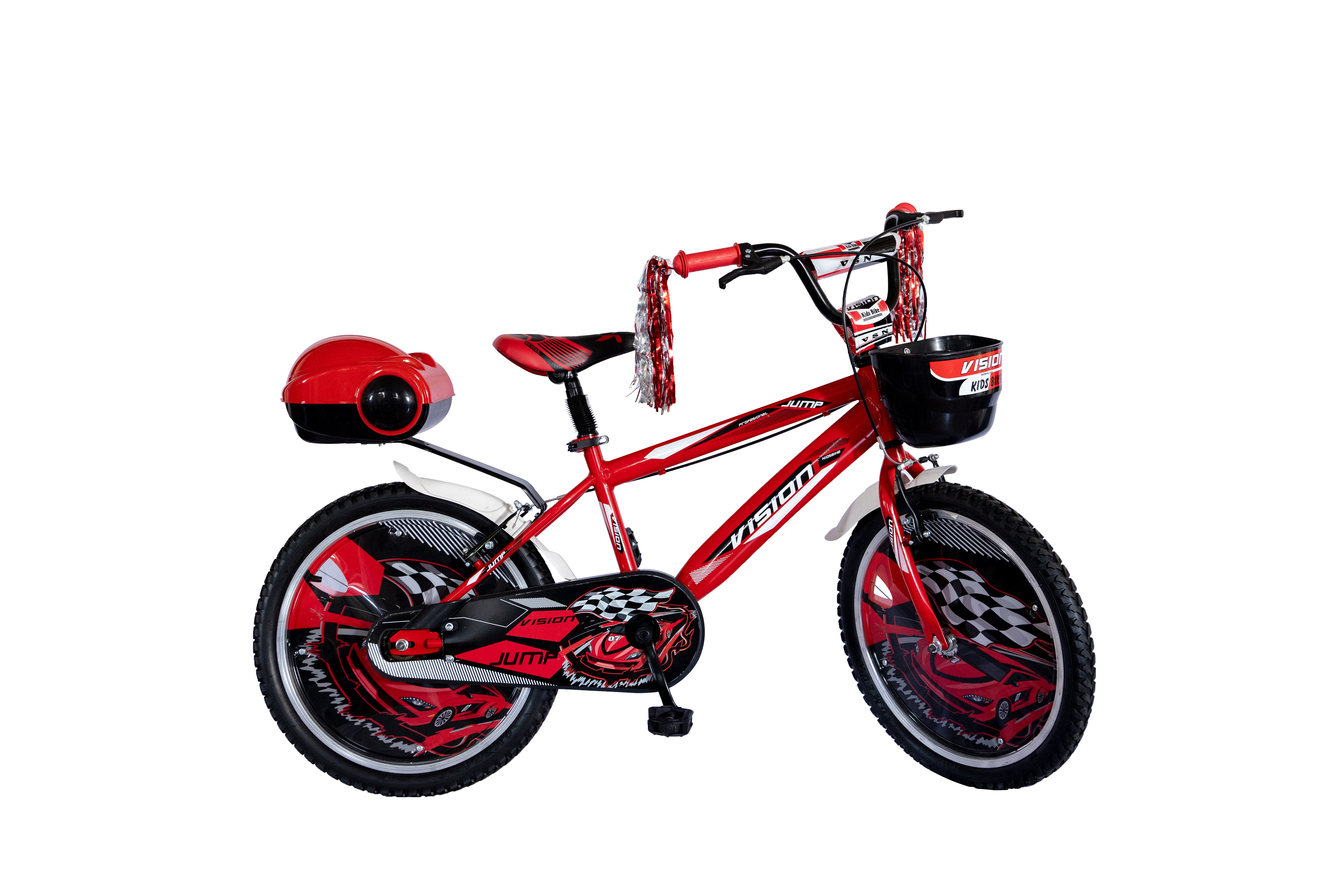 Bicicleta Copii Vision Jump Culoare Galben/Negru Roata 20" Otel [1]