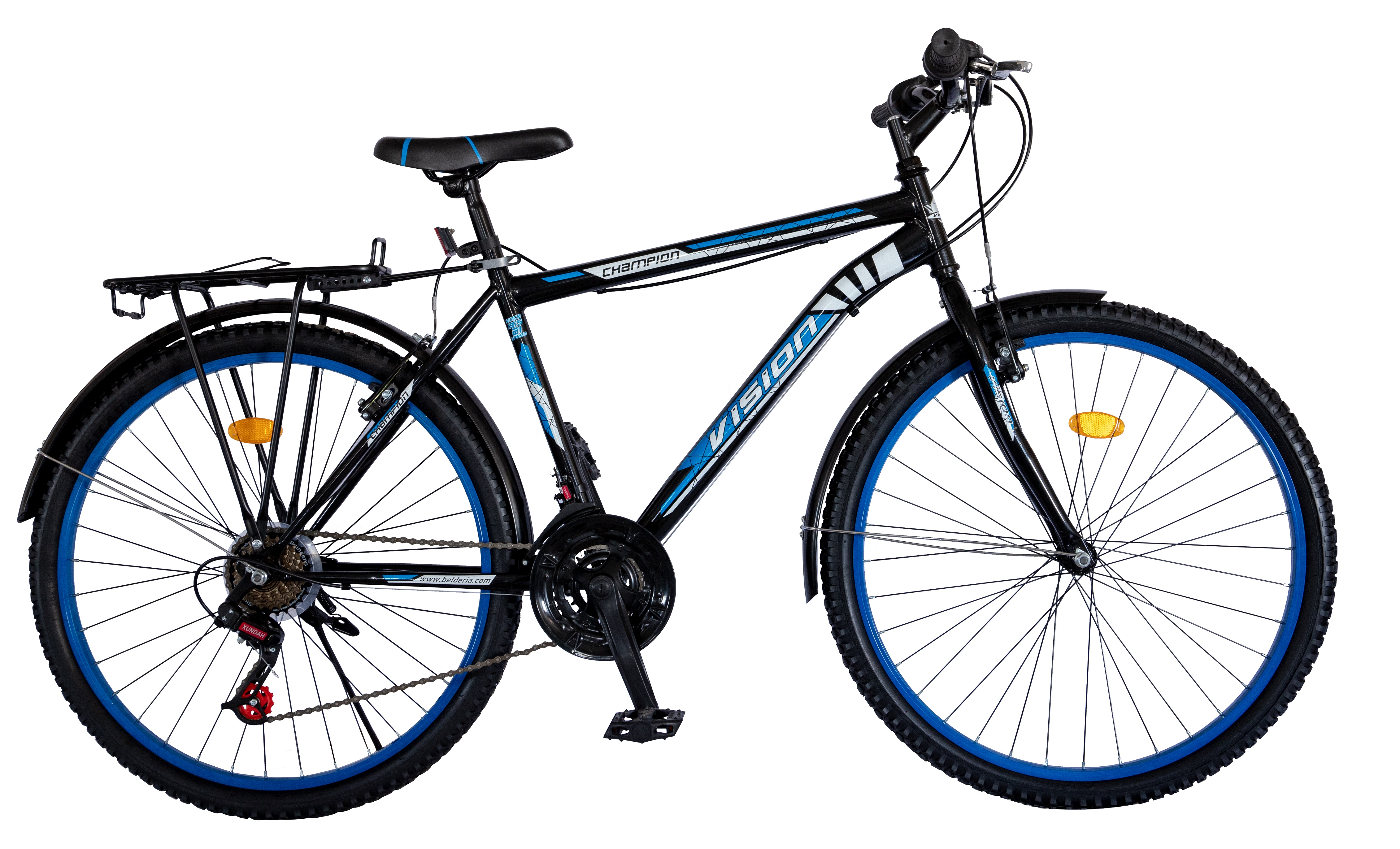 Bicicleta MTB Vision Champion MAN Culoare Negru/Rosu Roata 26" [1]