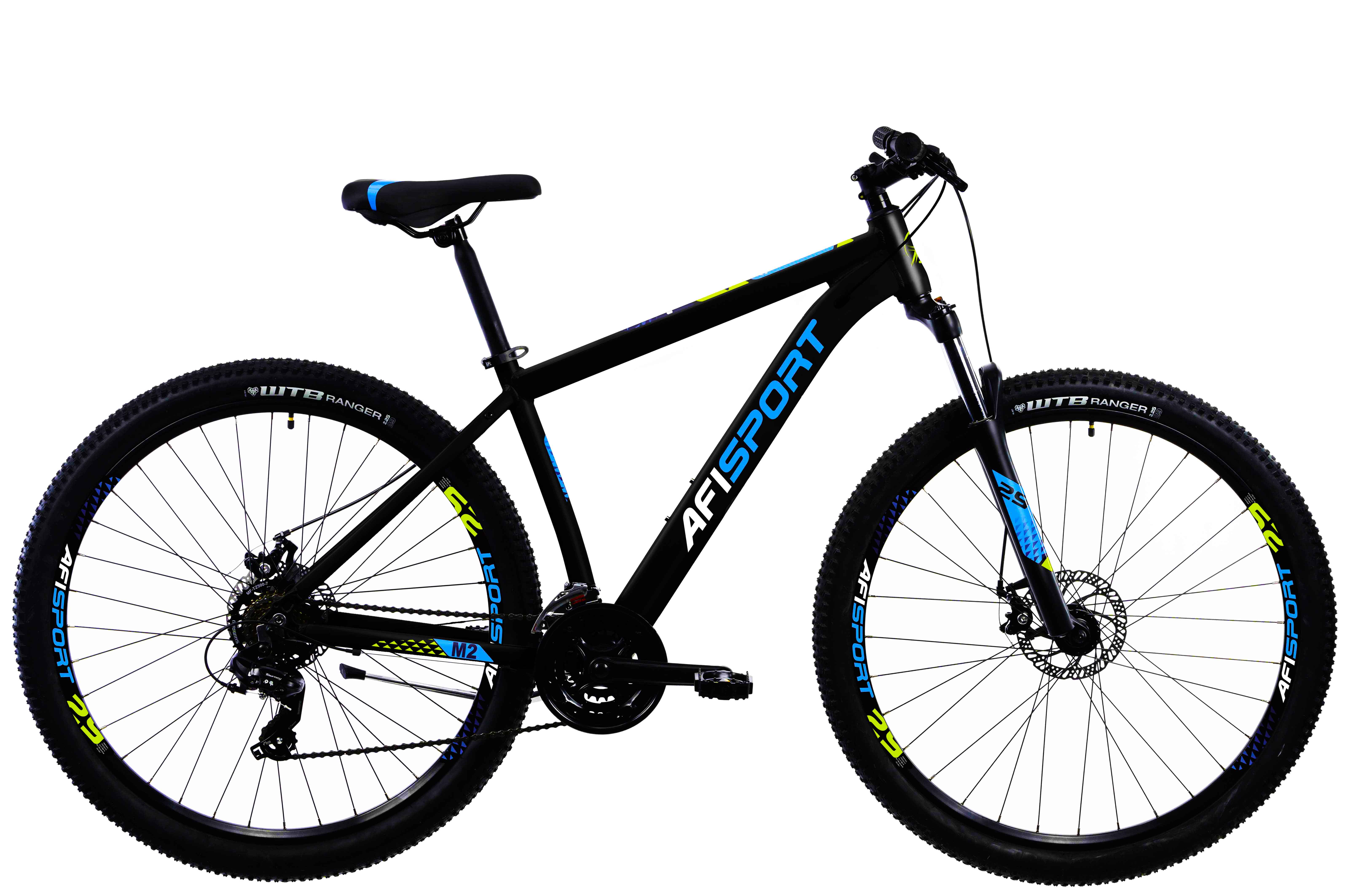 Bicicleta Mtb Afisport M2 - 29 inch, S, Negru [1]