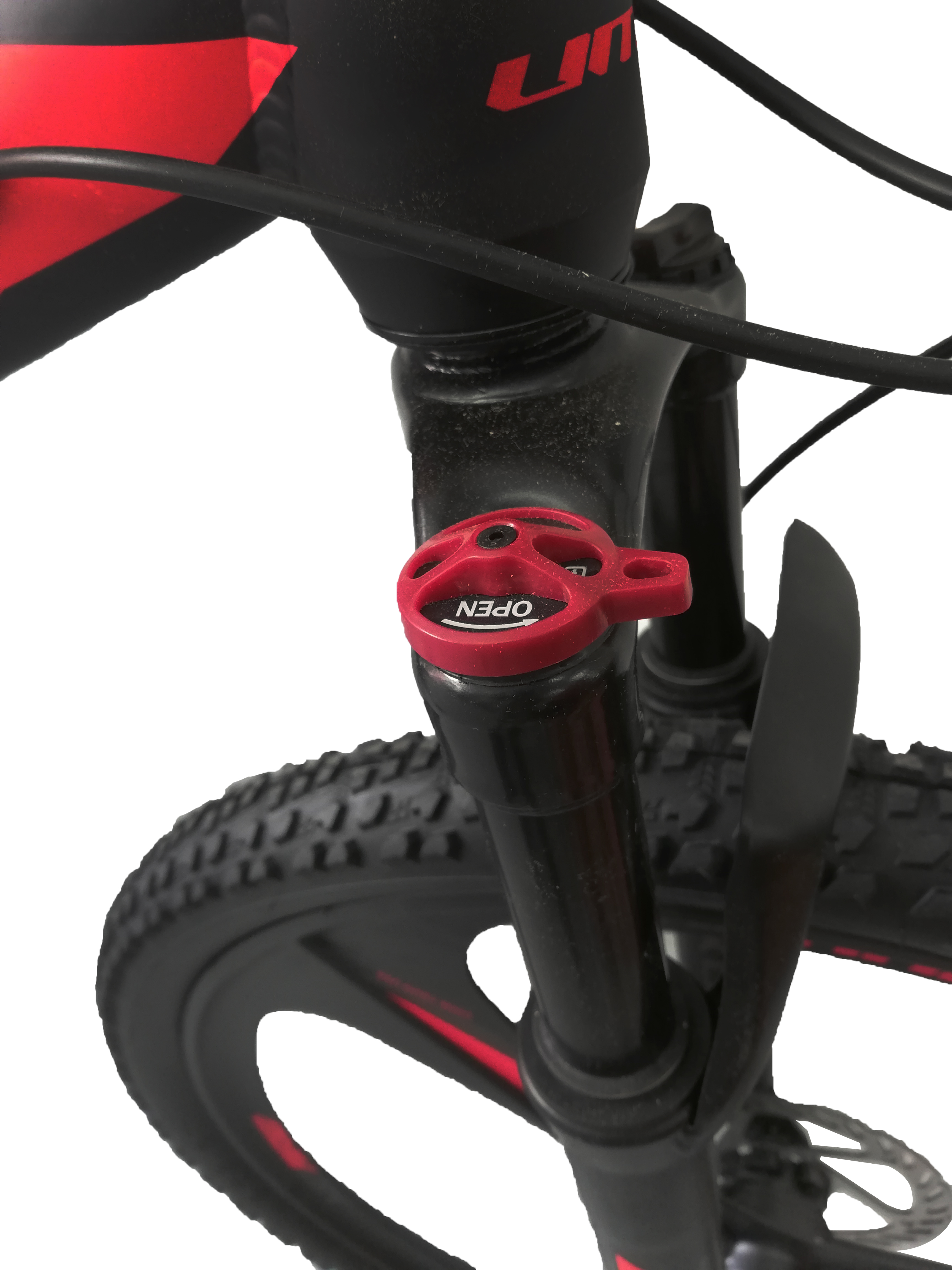 Bicicleta MTB Umit Accrue 2D , Cadru 18" , 21 Viteze , Culoare Negru/Rosu Roata 26" [5]