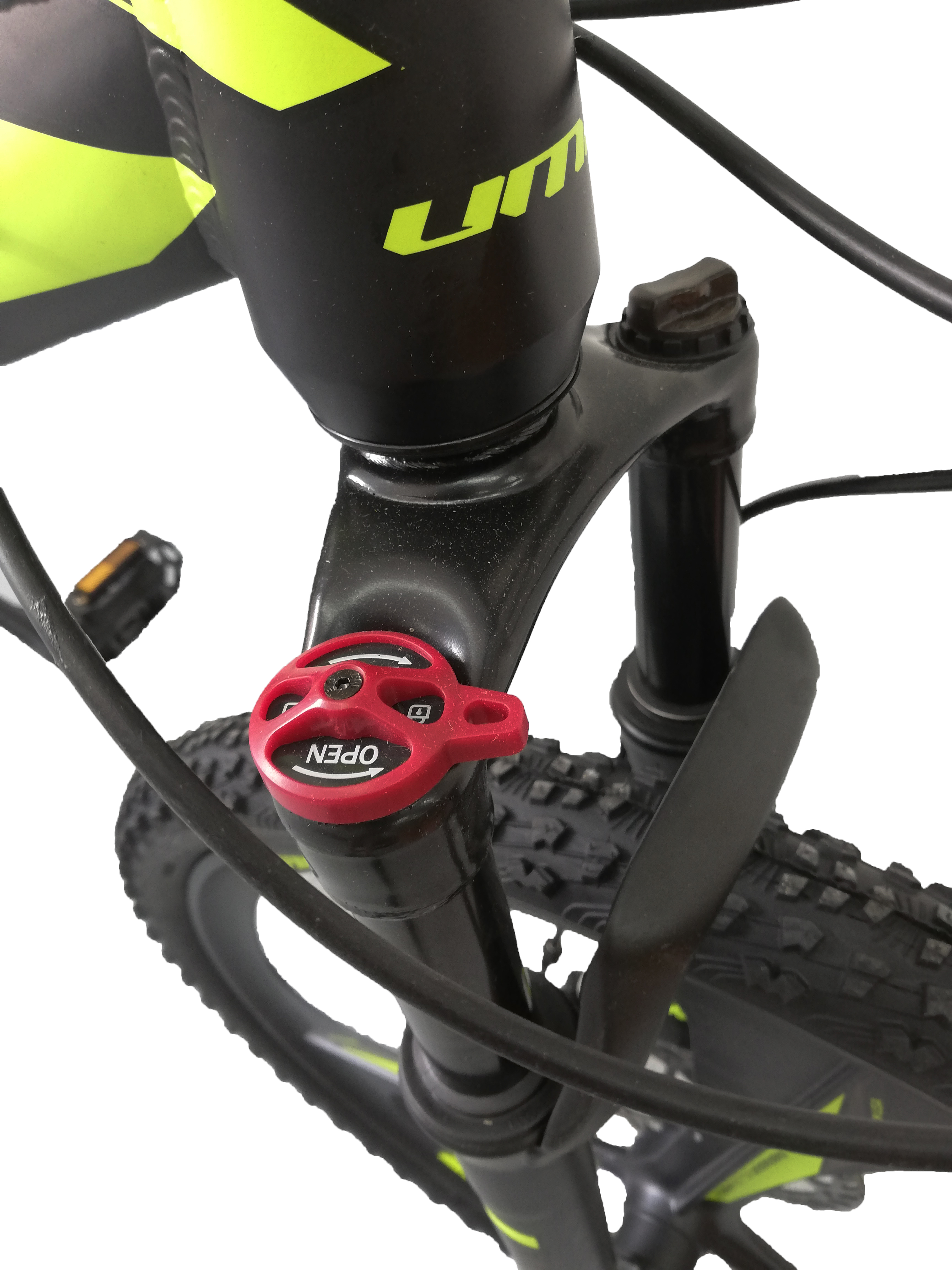 Bicicleta MTB Umit Accrue 2D , Cadru 18" , 21 Viteze , Culoare Negru/Galben Roata 26" [5]