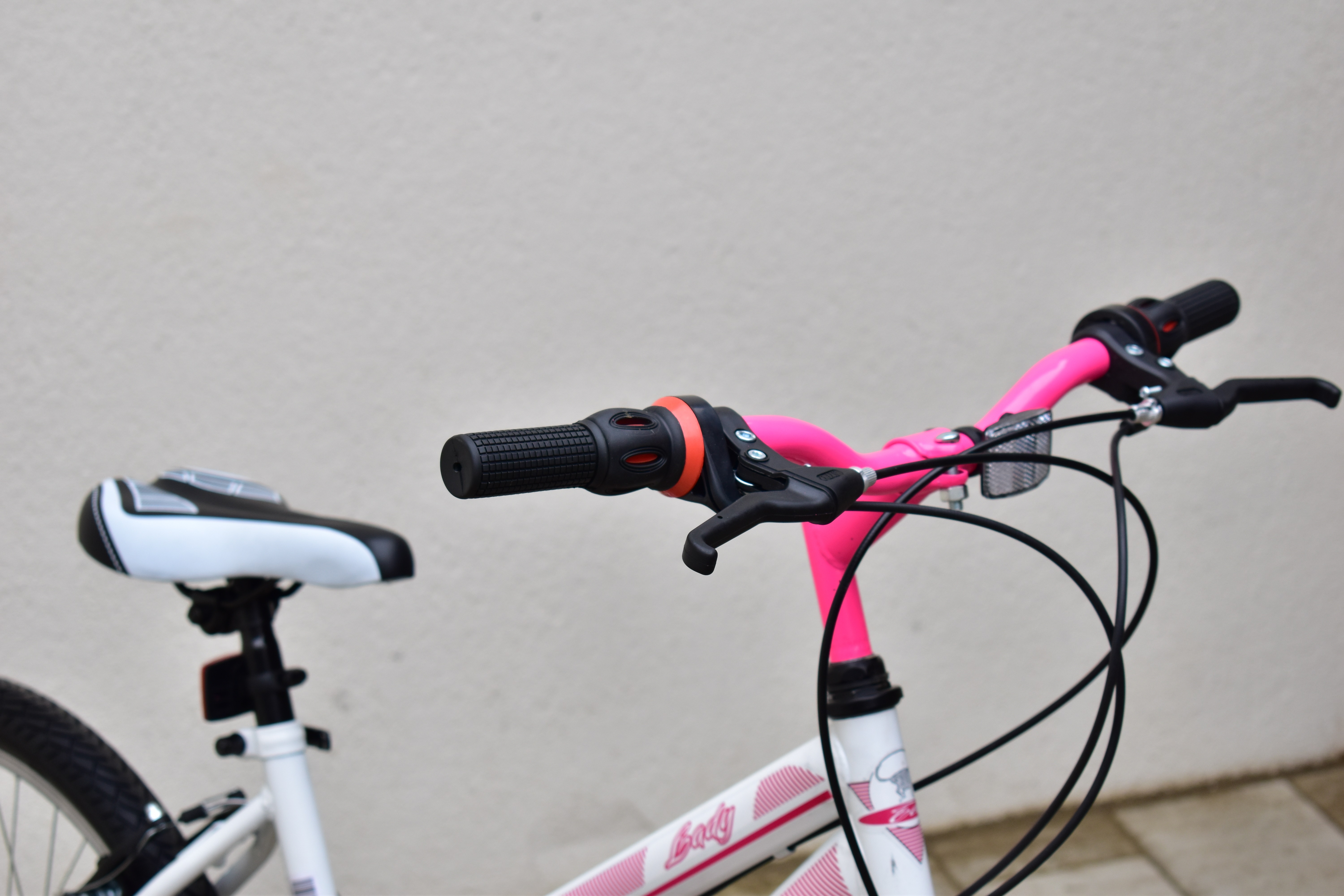 Bicicleta MTB Copii TEC Lady culoare alb/albastru roata 24" Otel [2]