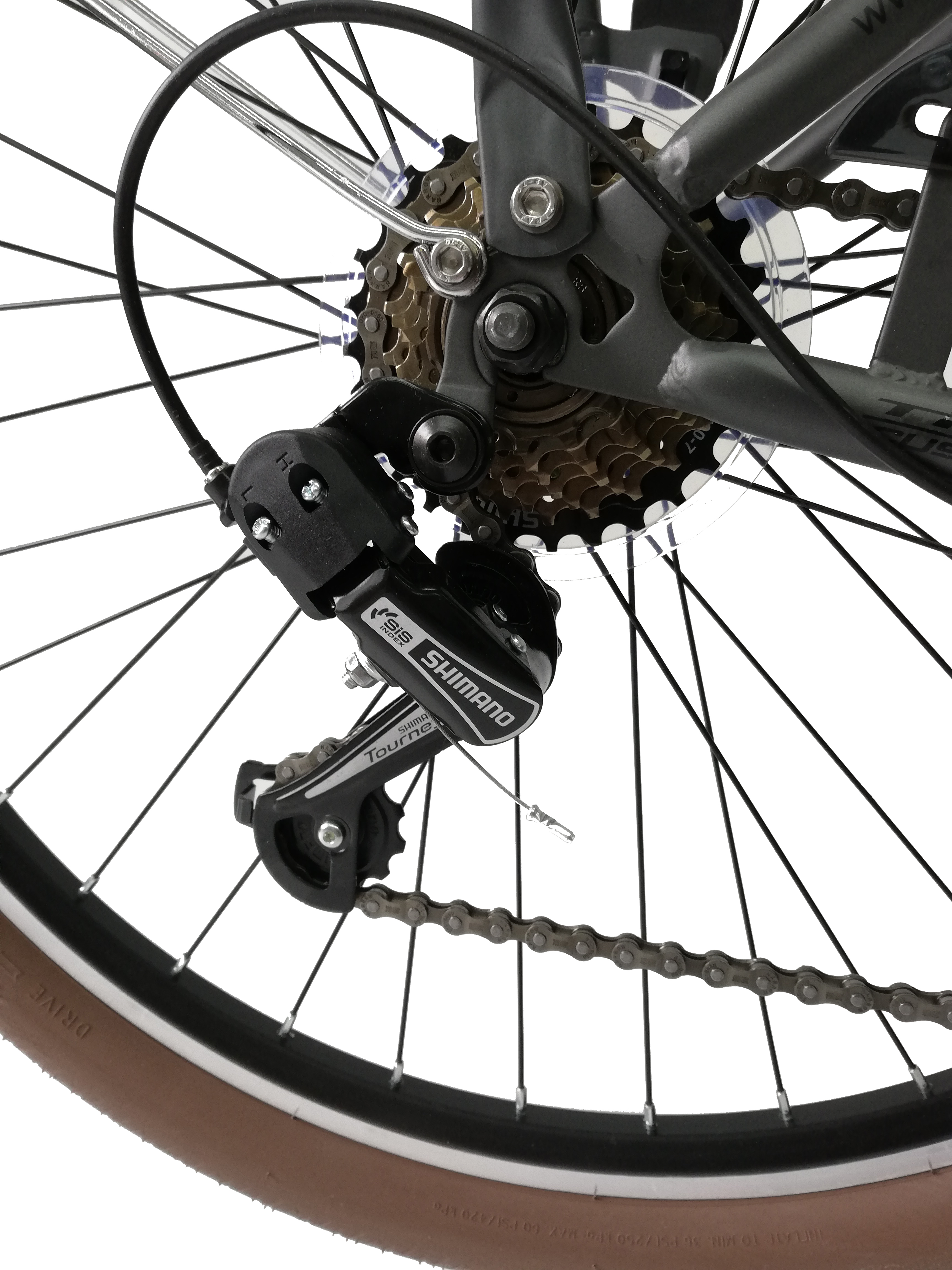 Bicicleta City Umit Wagen Lady, Culoare Gri, Roata 26" Otel [3]