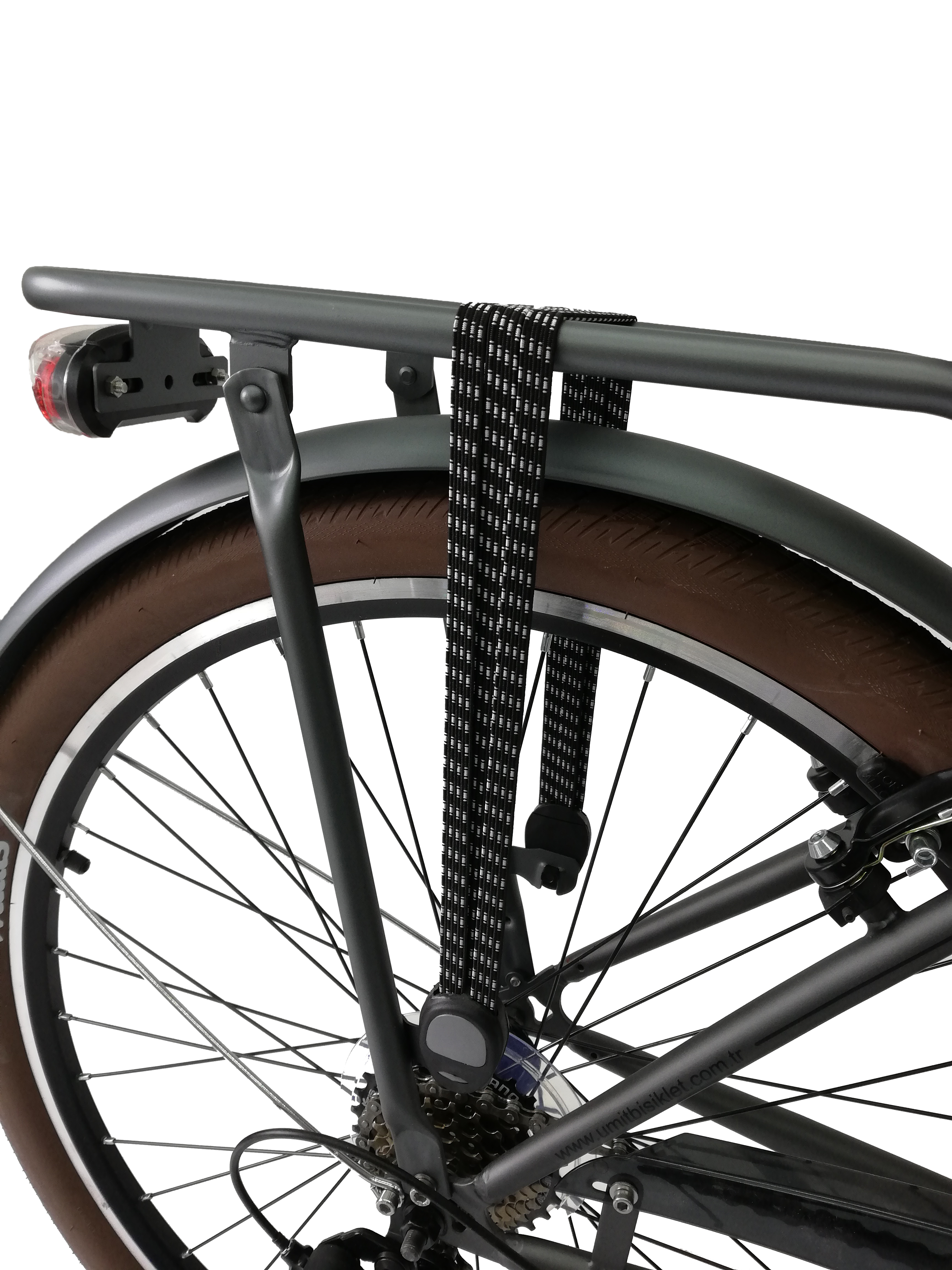 Bicicleta City Umit Wagen Lady, Culoare Gri, Roata 26" Otel [5]