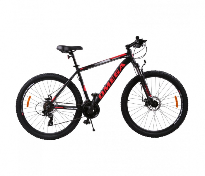 Bicicleta mountainbike Omega Thomas 29" negru/rosu [2]