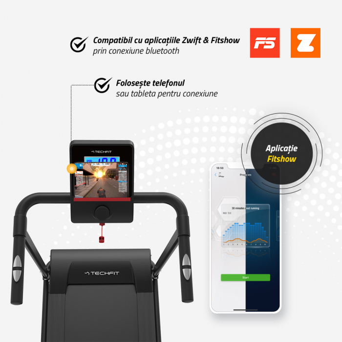 Banda de alergare electrica Techfit nou MT90N [2]