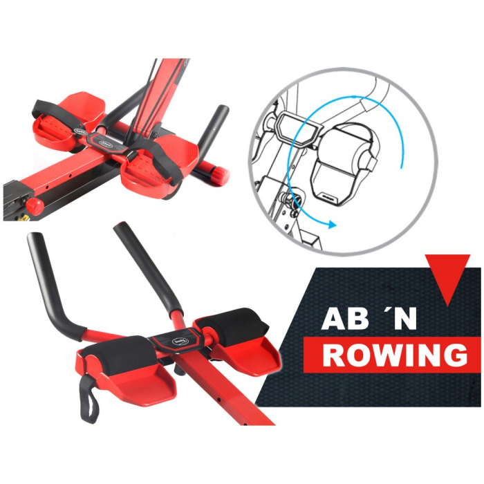 Aparat de vaslit BODY COACH 3in1 AB 'N ROWER [3]